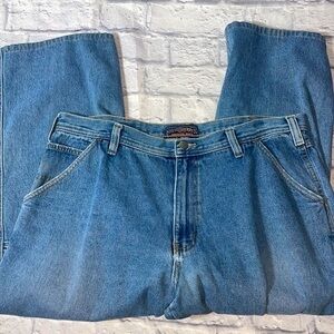 Vintage Steve & Barry’s Classic Casual Cargo Pocket Carpenter Jeans Short Pants